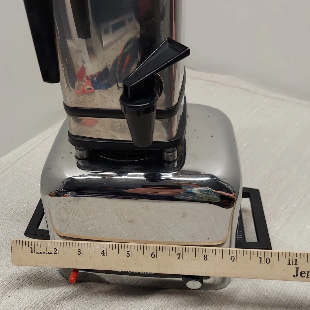 Vintage VitaMix 3600 Plus Commercial Blender Stainless Steel Model 479043C Works